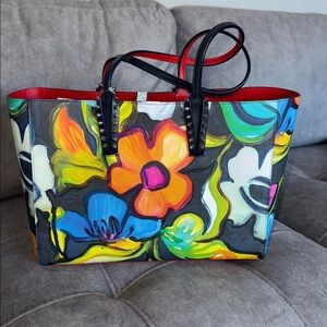 New Christian Louboutin small cabata tote
